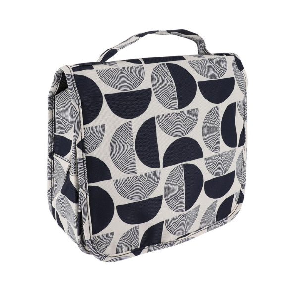 BEAUTY CASE IN POLIESTERE CON CERNIERA E CHIUSURA IN VELCRO