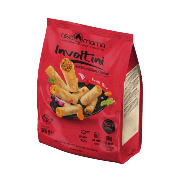INVOLTINI SURGELATI CON CARNE E VERDURE