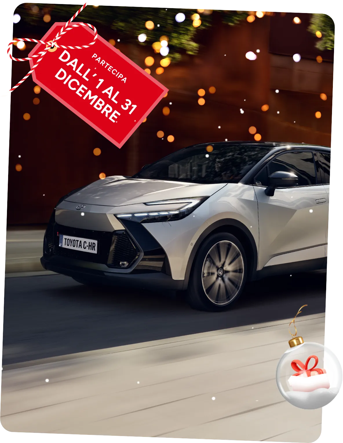 VINCI UNA TOYOTA C-HR HYBRID!