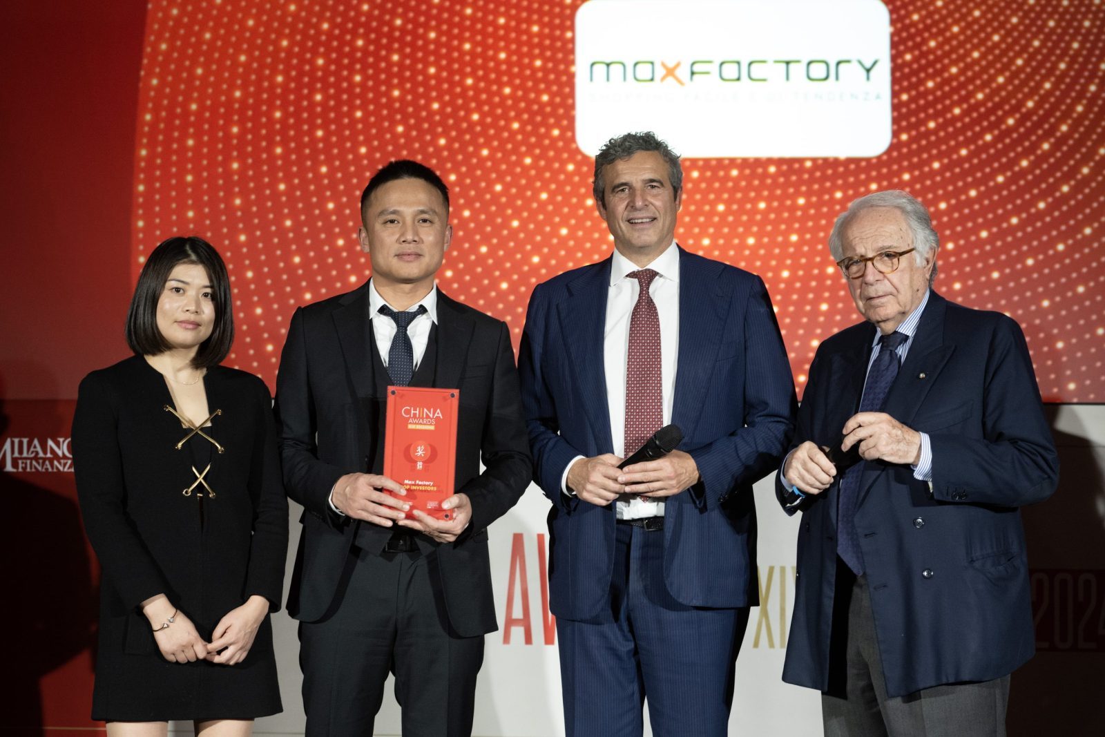Max Factory riceve, per la seconda volta, il premio Top Investors ai China Awards 2024