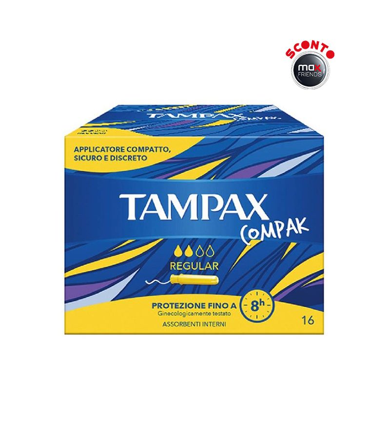 TAMPAX – Compak Regular  – 16 Pz