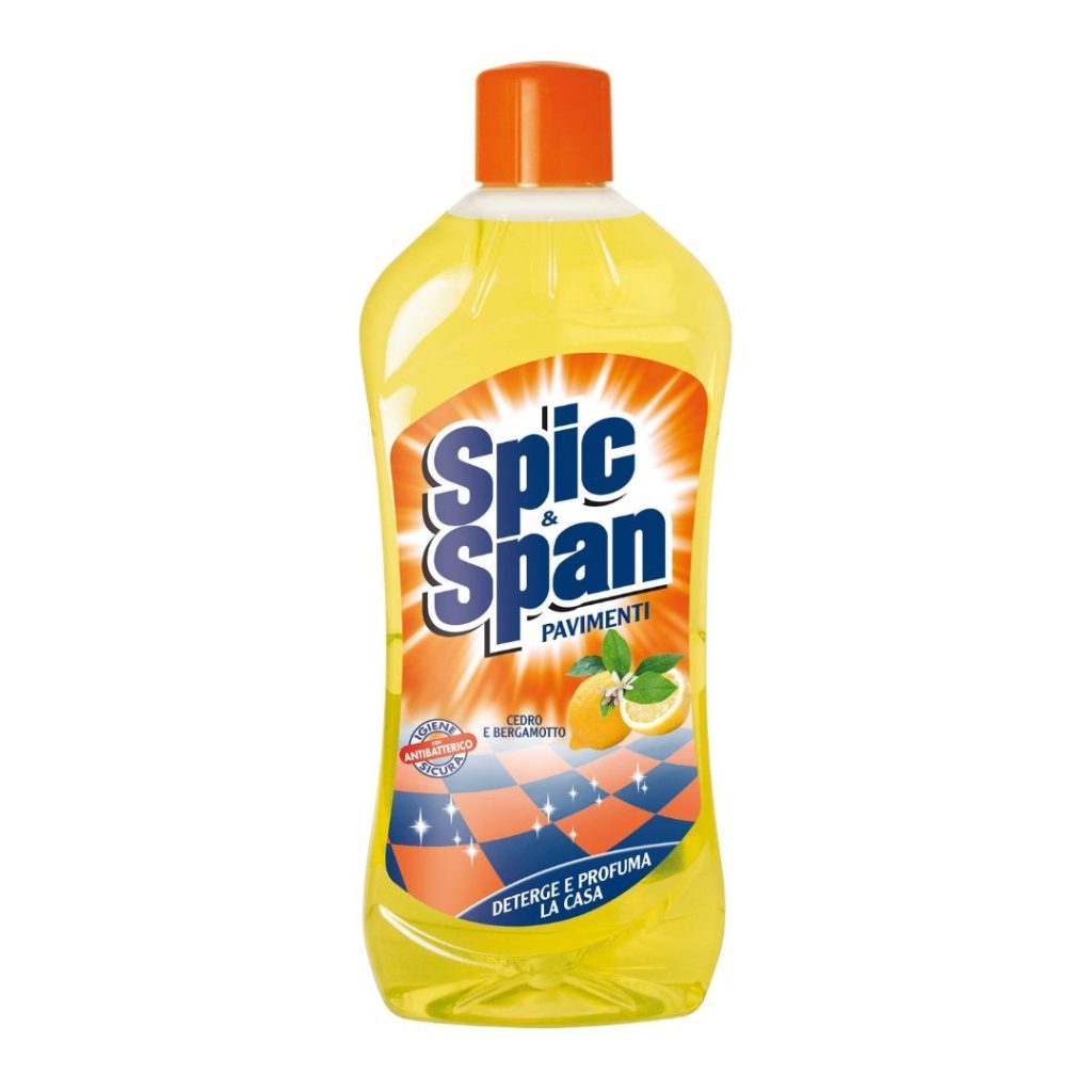 SPIC & SPAN – Detergente Pavimenti Cedro E Bergamotto – 1 Lt