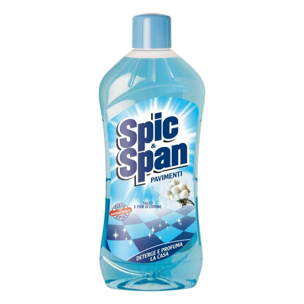 SPIC & SPAN – Detergente Pavimenti Talco – 1 Lt