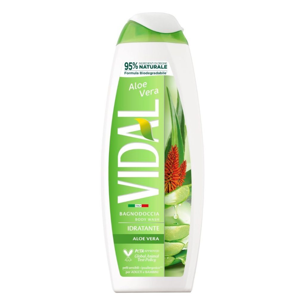 VIDAL – Bagno Schiuma Aloe Vera – 500 Ml