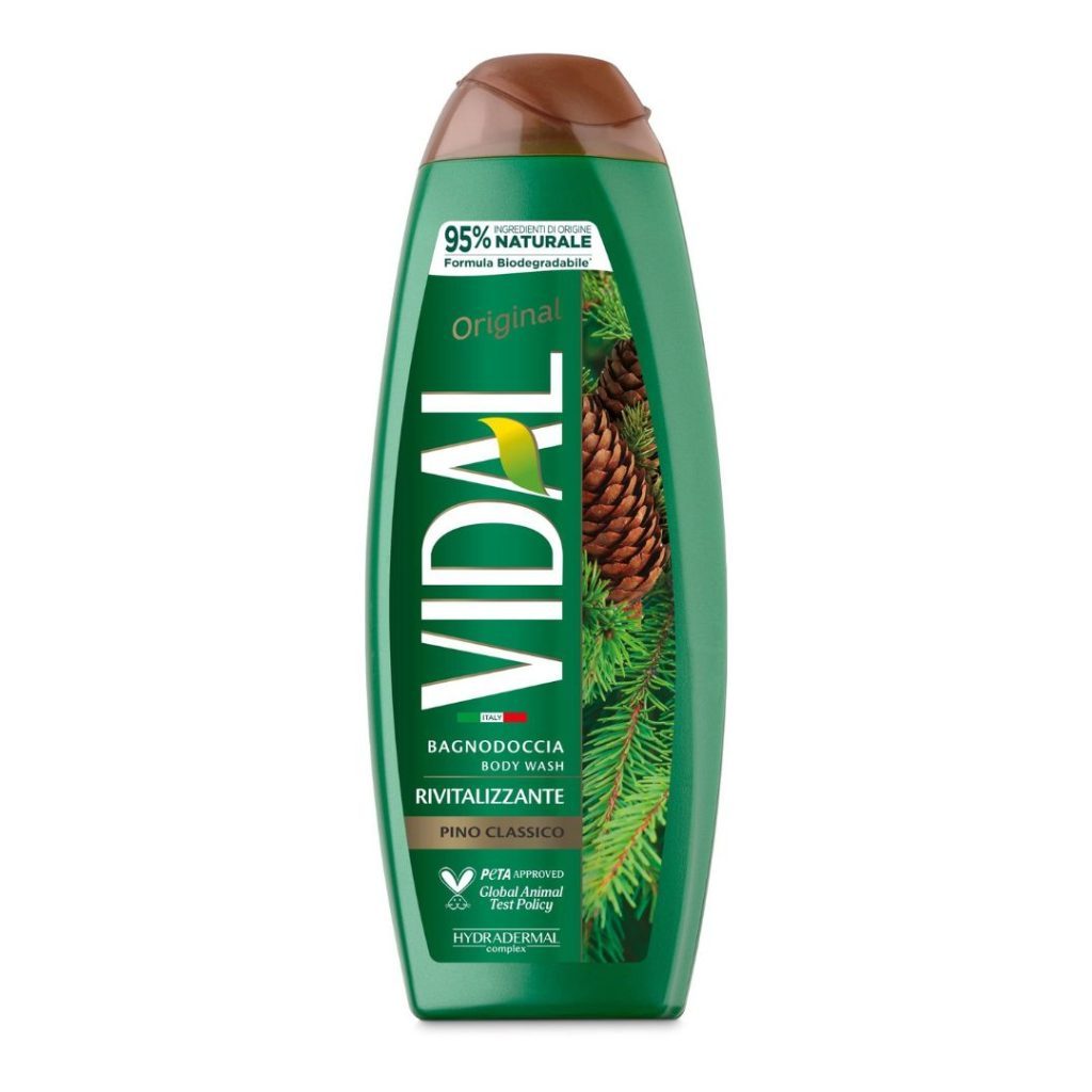 VIDAL – Bagno Schiuma Pino Original – 500 Ml
