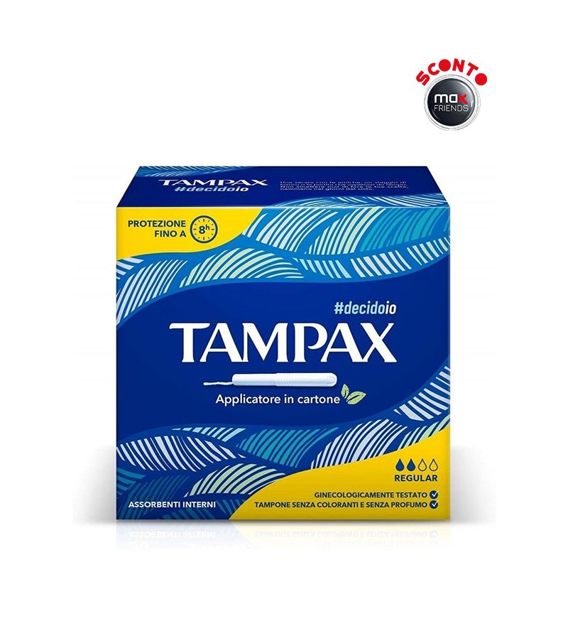 TAMPAX – Blue Box Regular  – 20 Pz