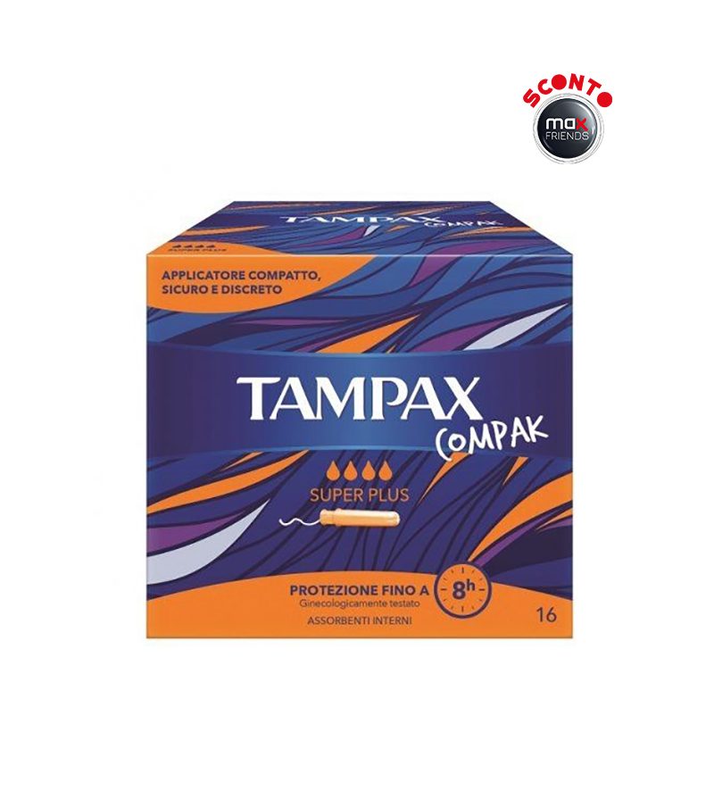 TAMPAX – Compak Super Plus  – 16 Pz