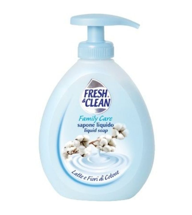 FRESH & CLEAN – Sapone Liquido Fiori Di Cotone – 300Ml
