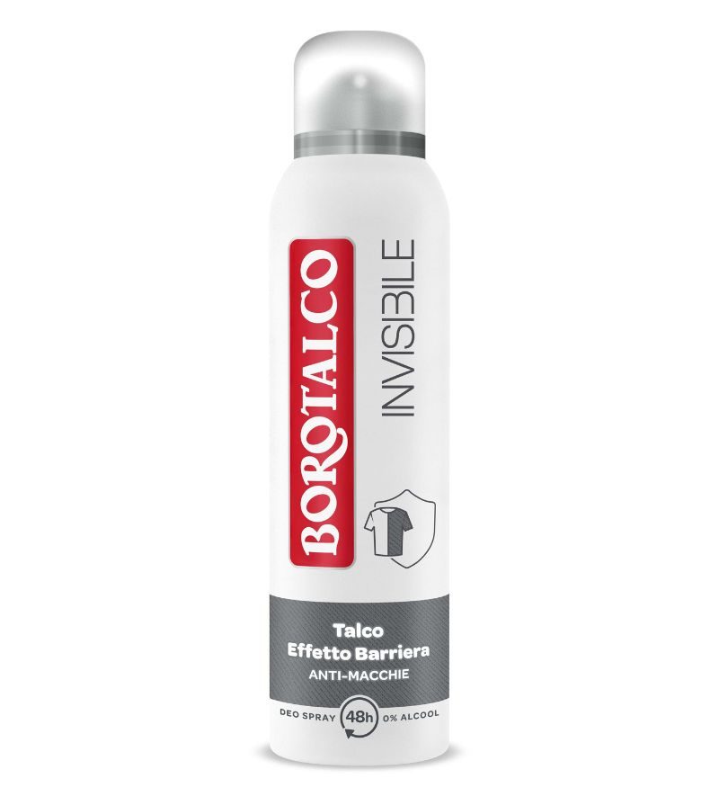 BOROTALCO – Deospray Invisibile Grigio – 150Ml