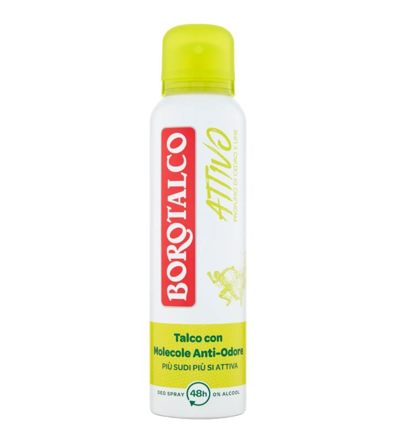 BOROTALCO – Deospray Attivo Giallo – 150Ml