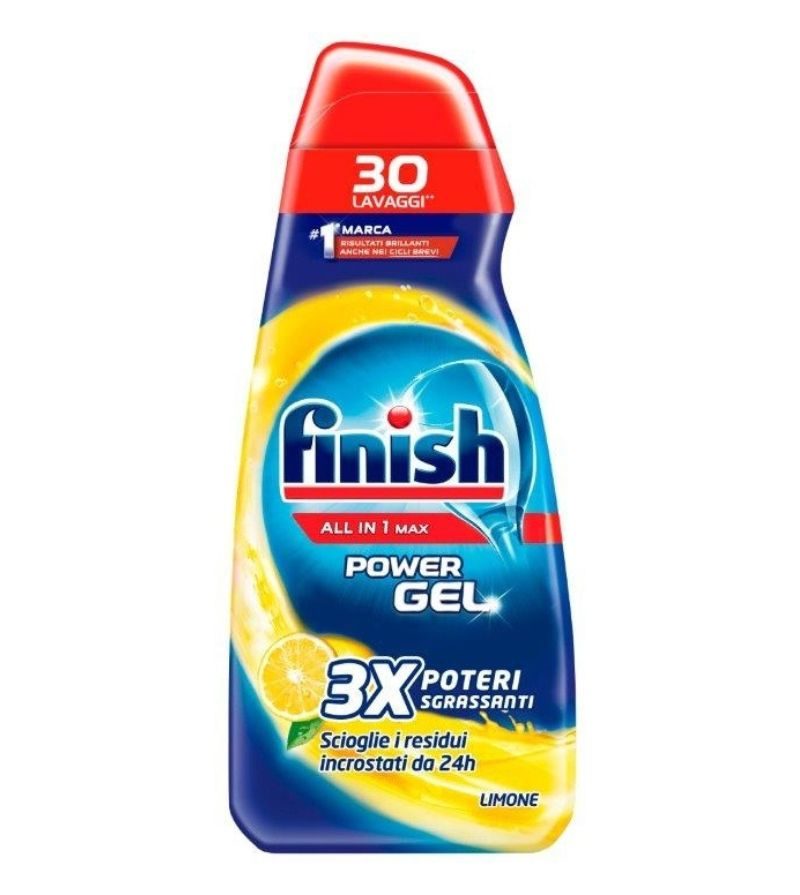 FINISH POWER GEL – All In 1 Max Limone – 600Ml