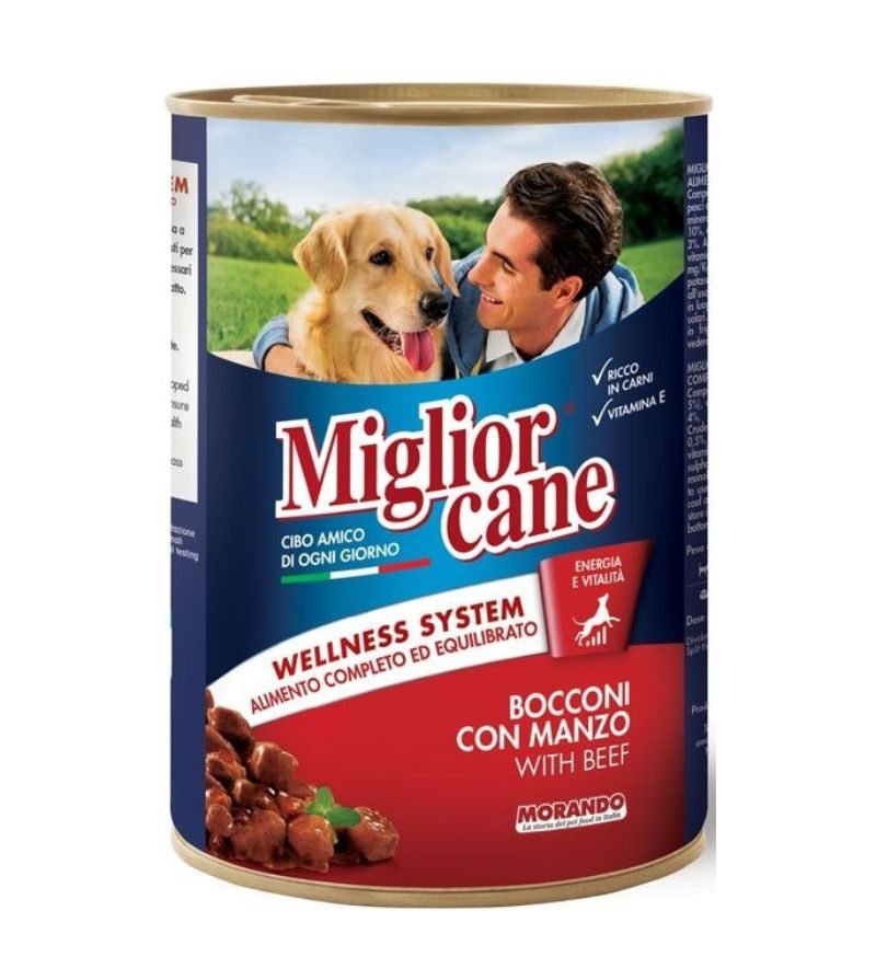 MIGLIOR CANE – Bocconi Manzo – 405Gr