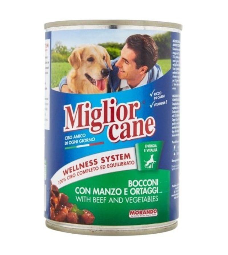 MIGLIOR CANE – Bocconi Manzo/Ortaggi – 405Gr