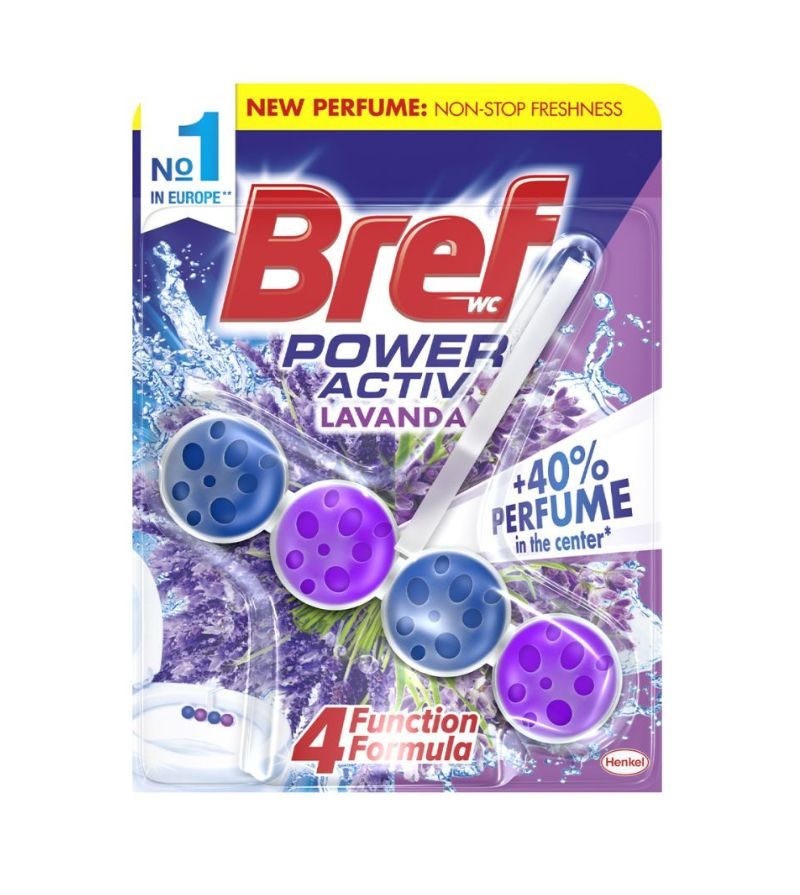 BREF WC POWER ACTIVE – Palline Lavanda –  50Gr