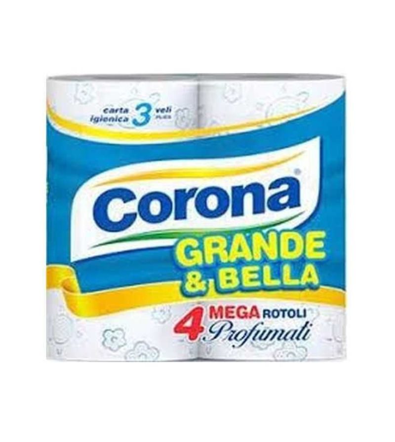 CORONA – Carta Igienica Grande & Bella – 4 Rotoli