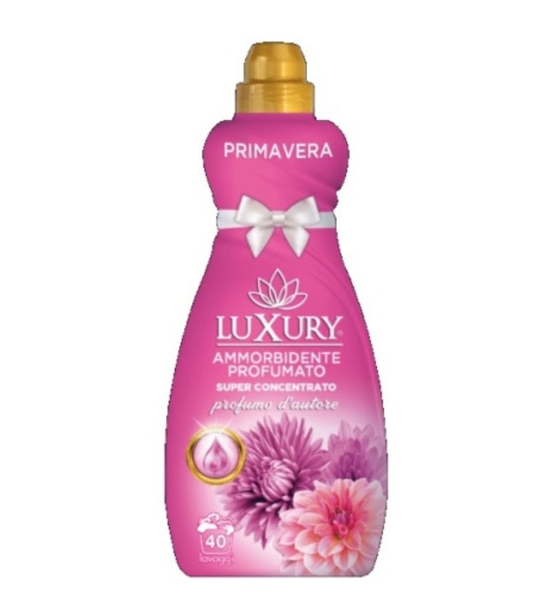 LUXURY – Ammorbidente Concentrato Primavera – 900Ml, 40Lav