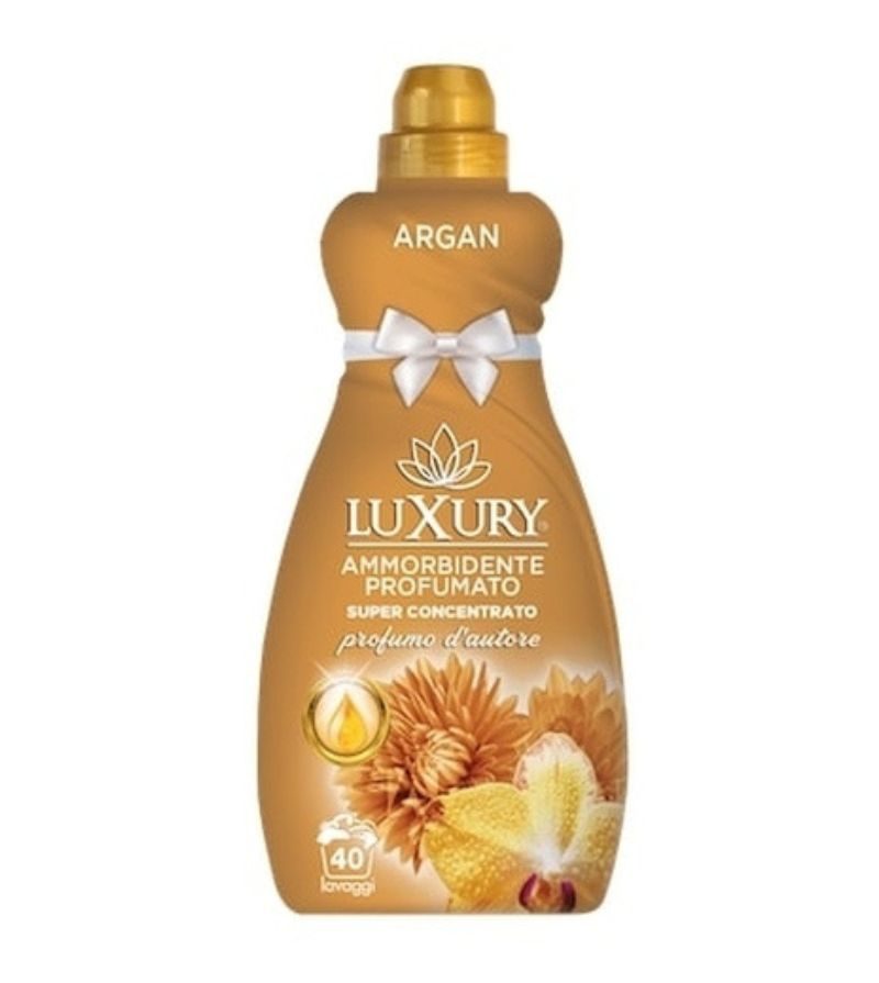 LUXURY – Ammorbidente Concentrato Argan – 900Ml, 40Lav