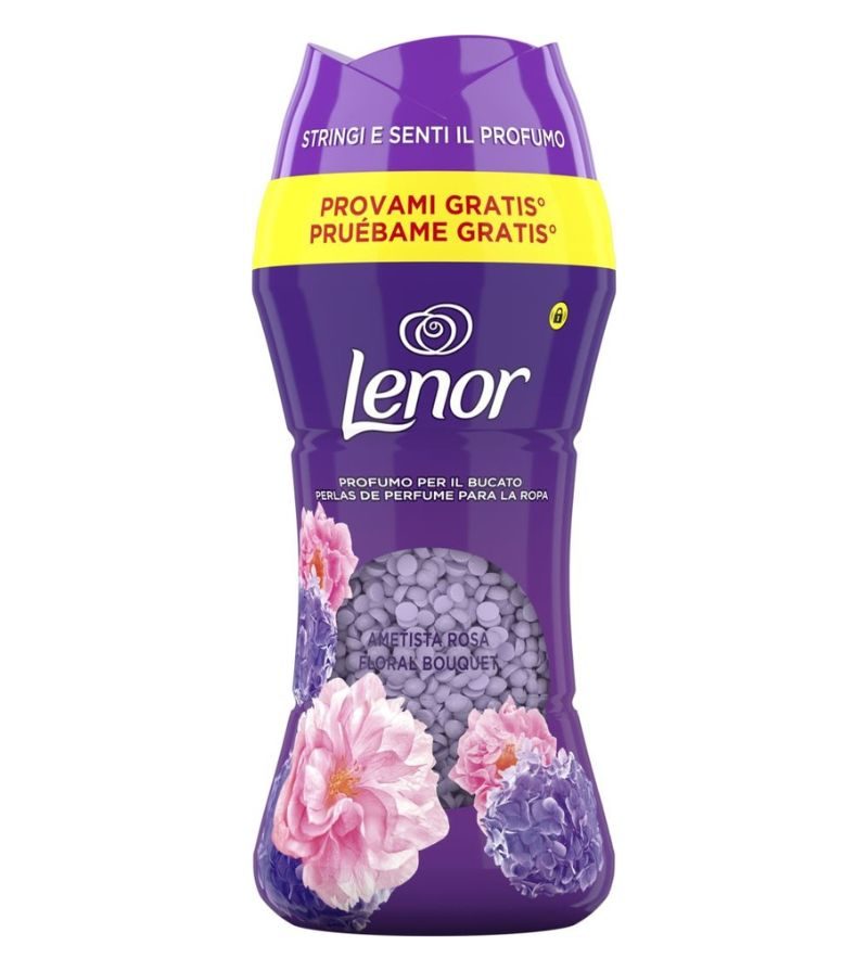 LENOR PERLE – Profumo Per Il Bucato Ametista Rosa – 195Gr