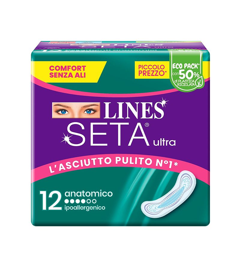 LINES SETA ULTRA – Anatomico – 12Pz