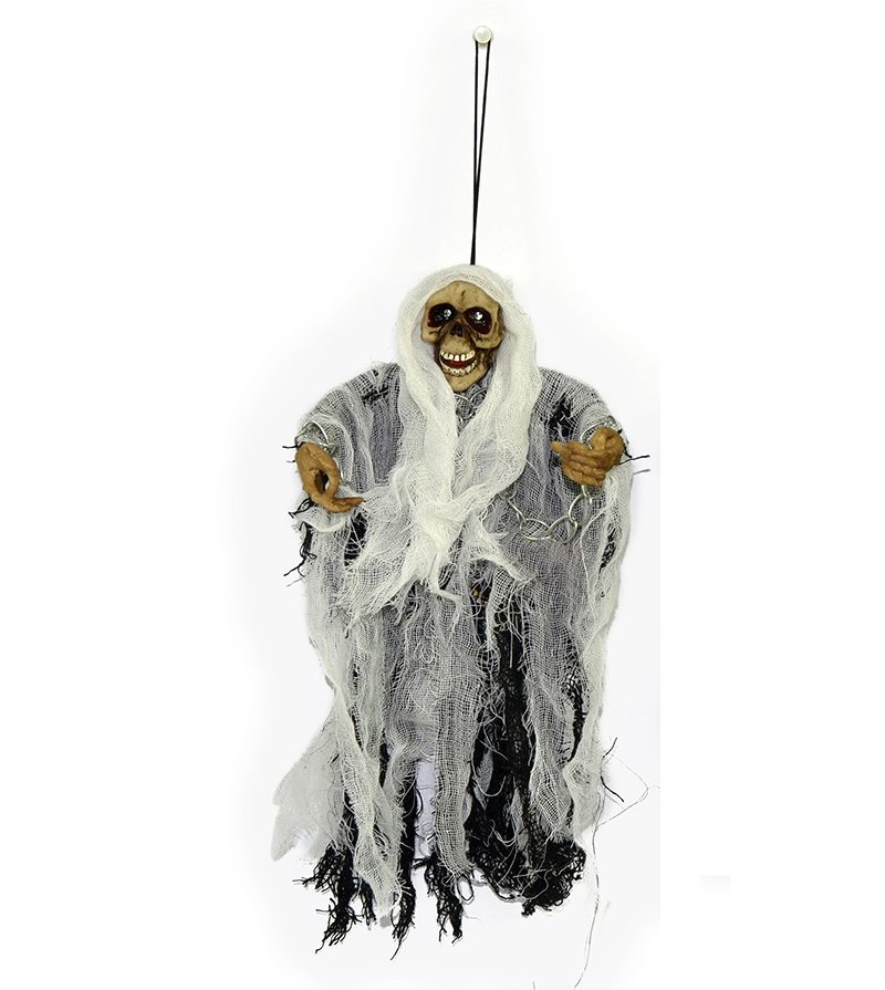 DECORAZIONE HALLOWEEN – Scheletro Con Luce-Suono Cm30 2 Soggetti Assortiti