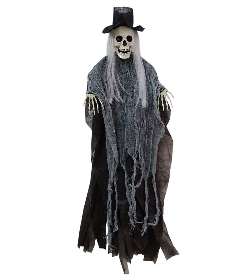 DECORAZIONE HALLOWEEN – Scheletro Fantasma 2 Soggetti Assortiti