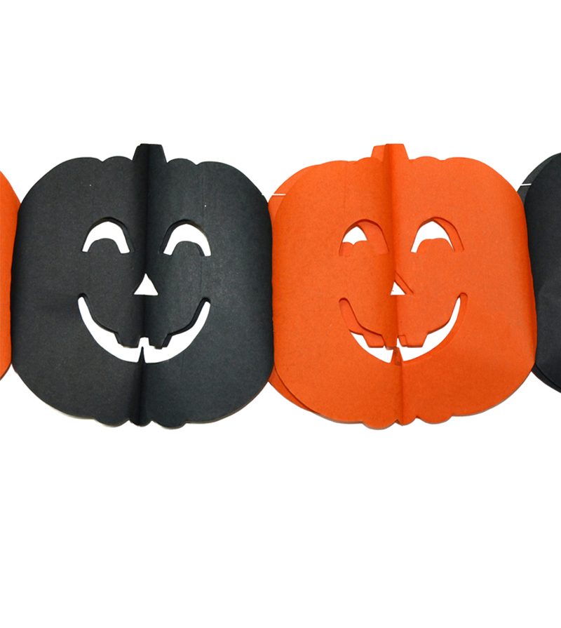 FESTONE HALLOWEEN – Zucche Bicolor 2.75Mt