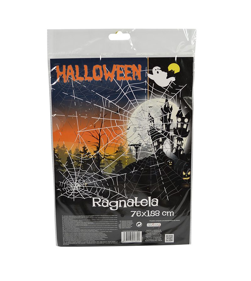 DECORAZIONE HALLOWEEN – Ragnatela 2 Colori