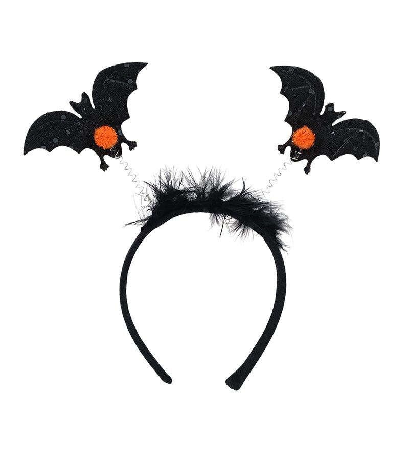 ACCESSORI HALLOWEEN – Cerchietto Con Pipistrelli
