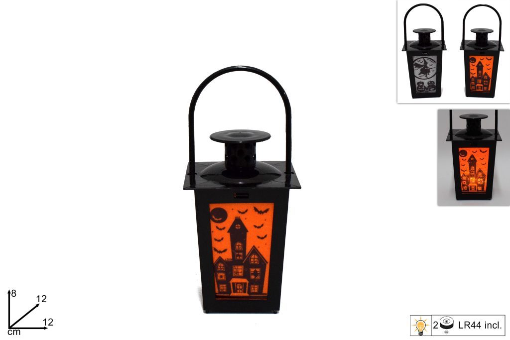 DECORAZIONE HALLOWEEN – Lanterna Halloween Con Luci