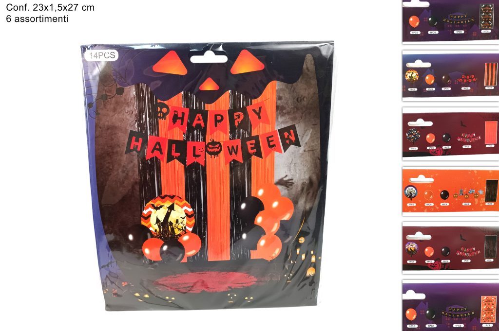 DECORAZIONE HALLOWEEN – Set Soggetti Assortiti