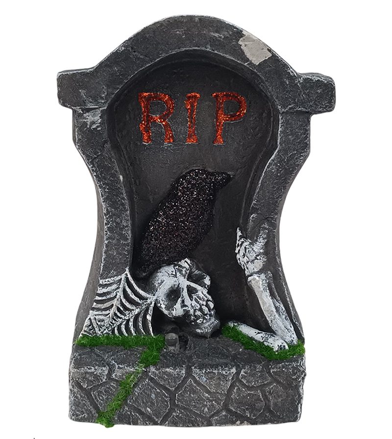 DECORAZIONE HALLOWEEN – Lapide Decorativa Con Luce