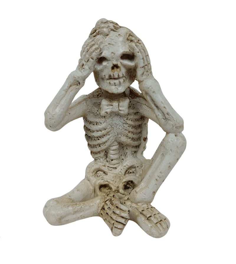 DECORAZIONE HALLOWEEN – Decorazione Scheletro 3 Soggetti Assortiti