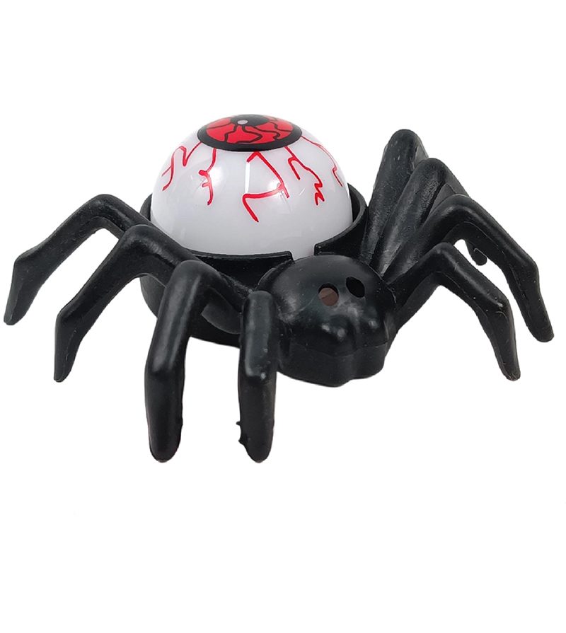 DECORAZIONE HALLOWEEN – Ragno Con Occhio Con Luce In Display Led