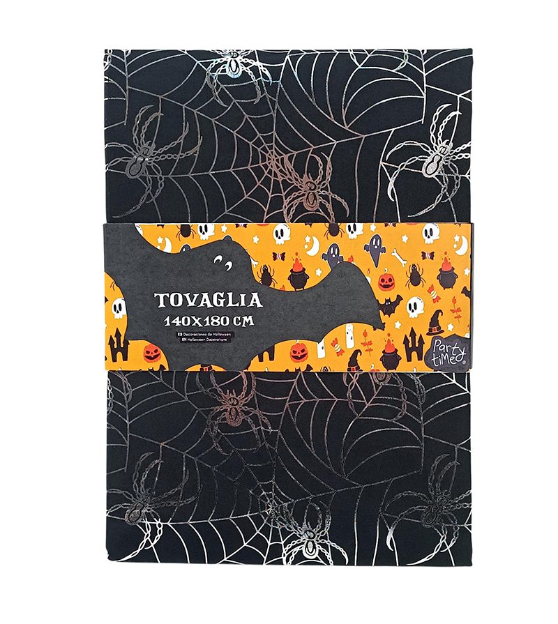 DECORAZIONE HALLOWEEN – Tovaglia 140X180 Cm 4 Modelli Assortiti