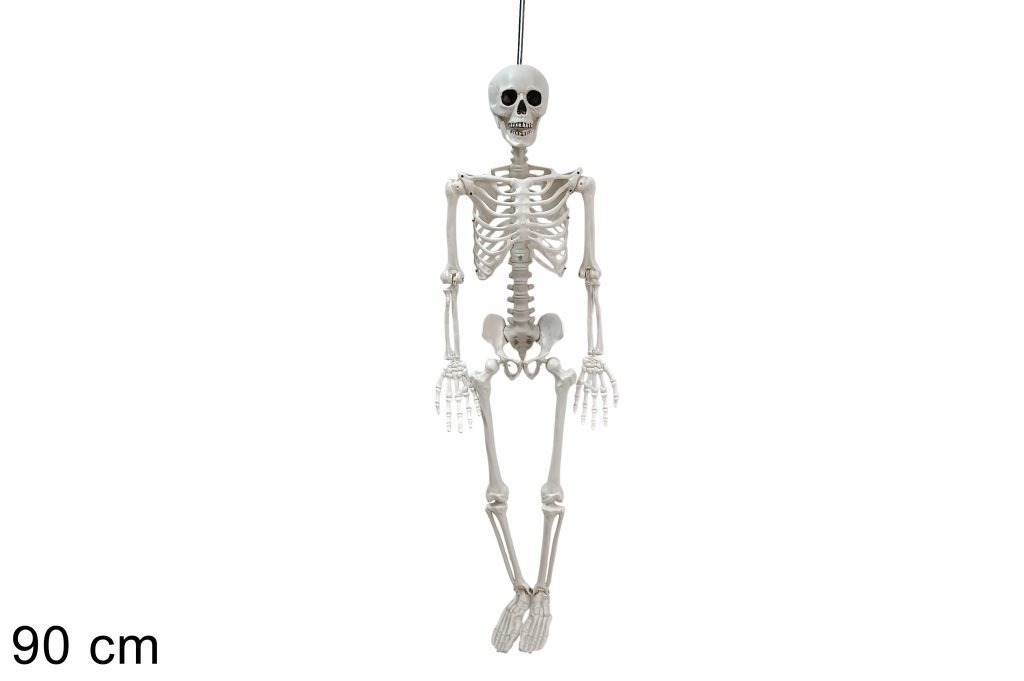 DECORAZIONE HALLOWEEN – Scheletro 90Cm