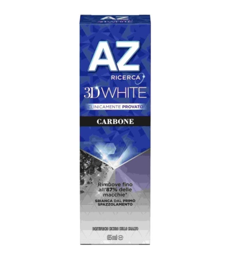 AZ – Dentifricio 3D Carbone – 65 Ml