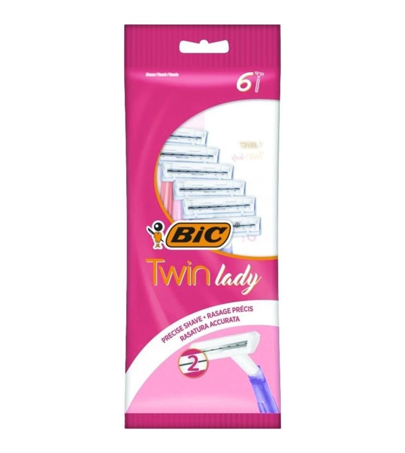 BIC – Rasoio Lady Twin – 6 Pz