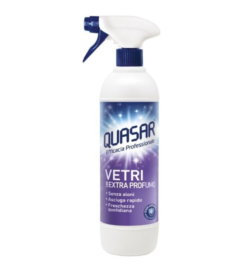 QUASAR – Spray Vetri Extra Profumato – 580 Ml