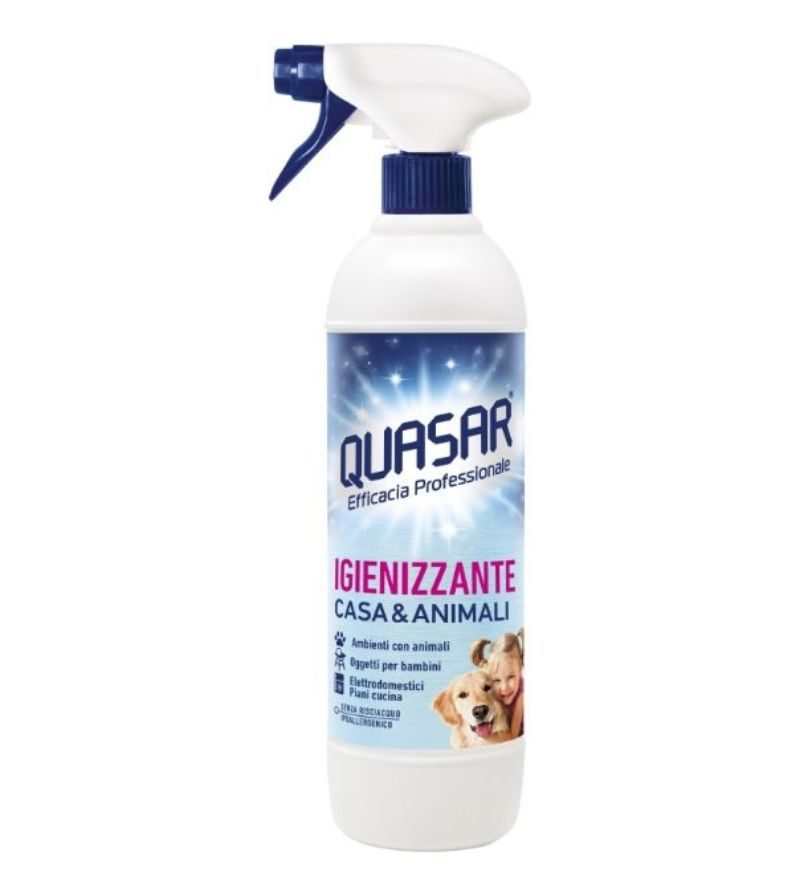 QUASAR – Spray Igienizzante Animali – 580 Ml