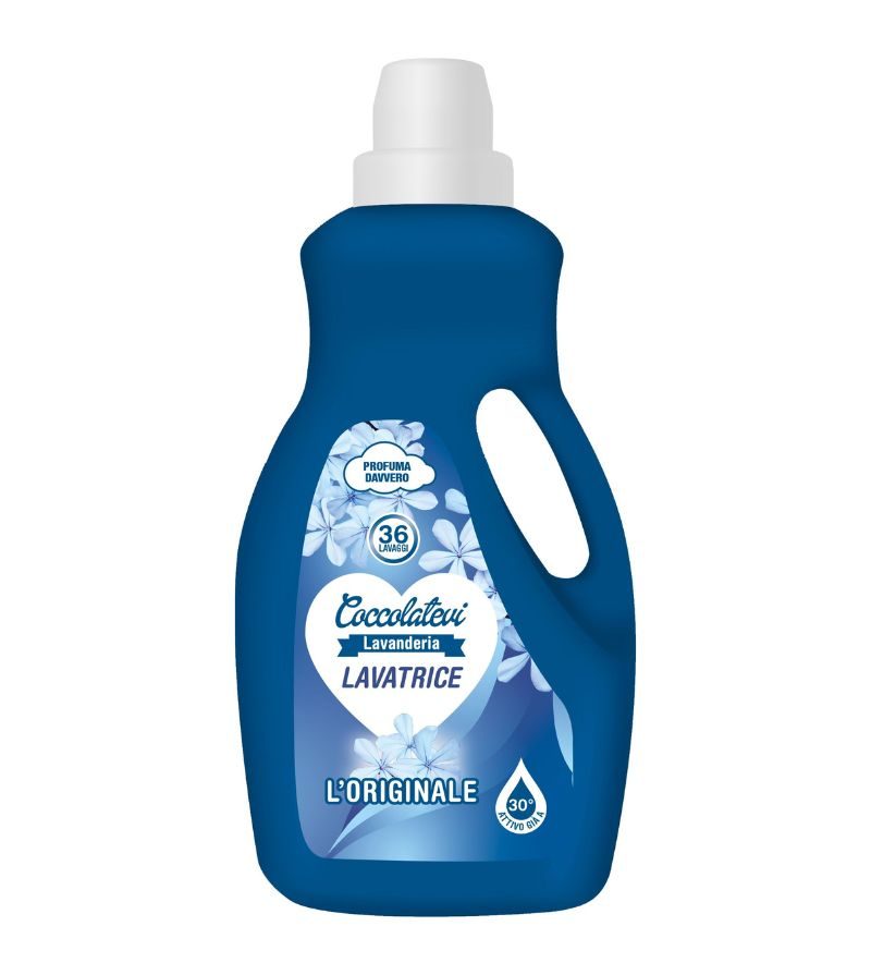 COCCOLATEVI – Detersivo Lavatrice Original – 36 Lav, 1800 Ml