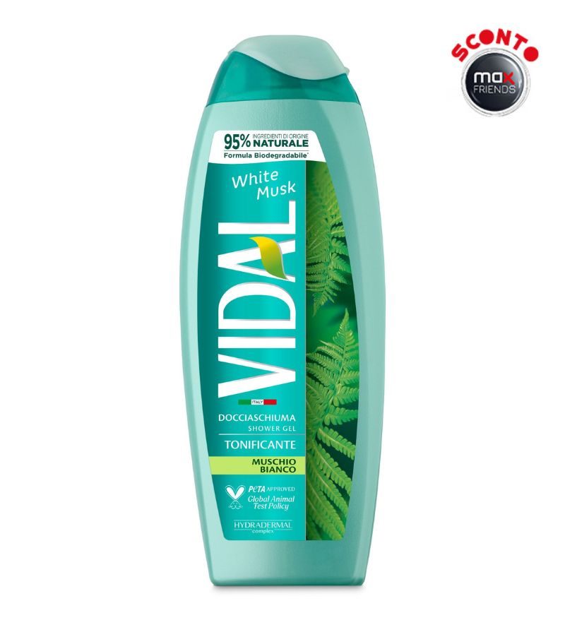 VIDAL – Bagnodoccia White Musk – 250 Ml