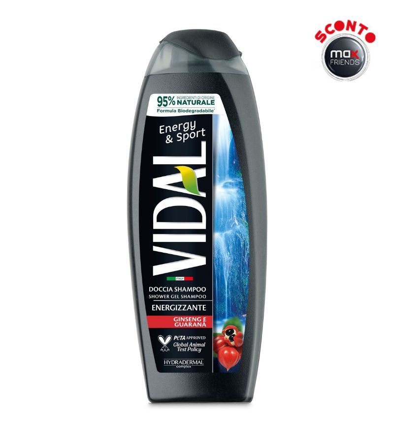 VIDAL – Bagnodoccia Energy & Sport – 250 Ml