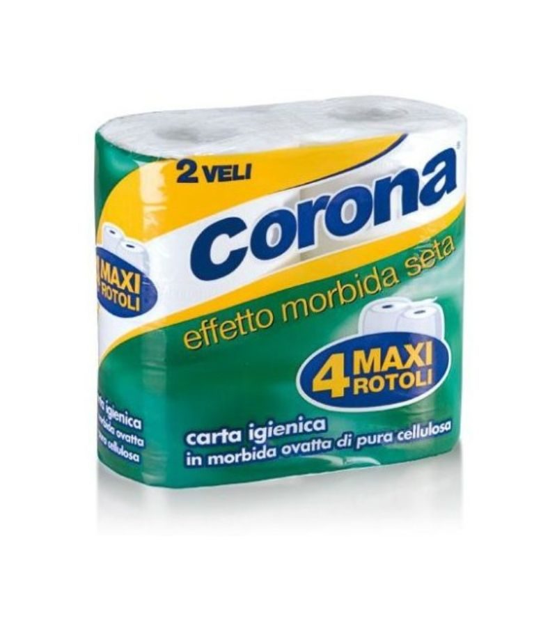 CORONA – Carta Igienica Maxi – 4 Rotoli
