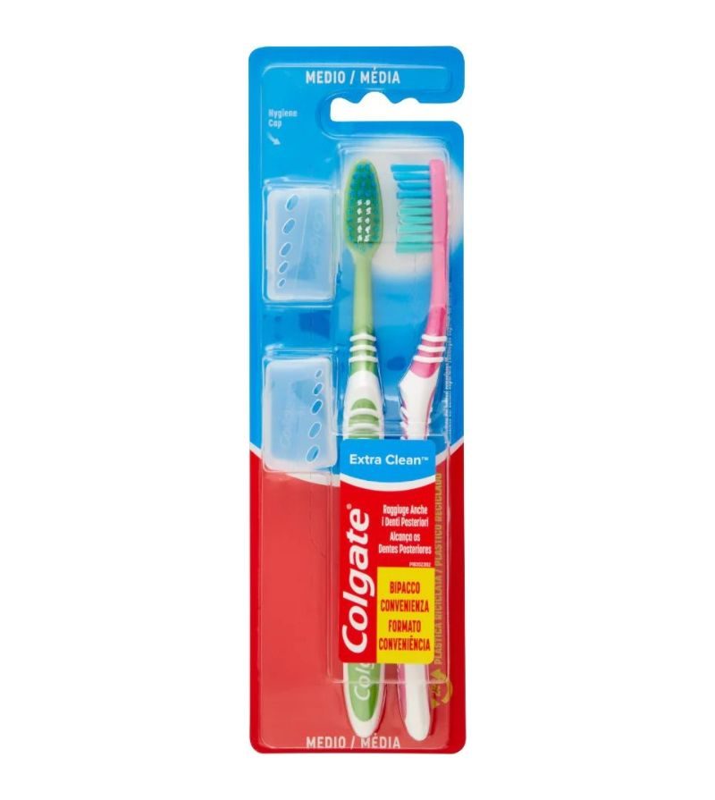 COLGATE – Spazzolino Extra Clean Duo