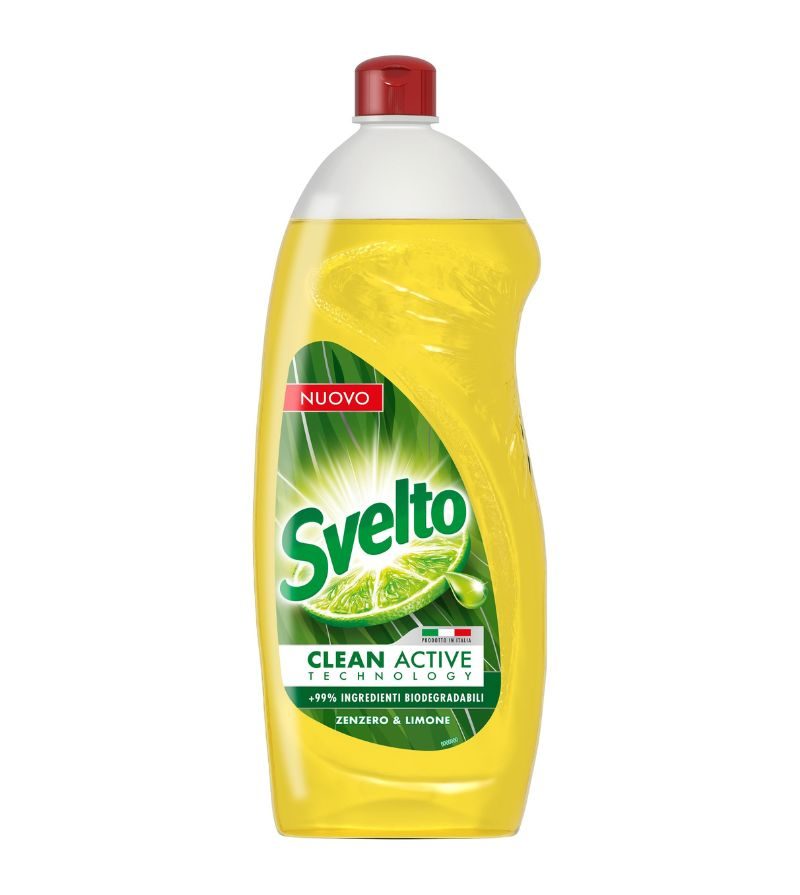SVELTO – Detersivo Piatti Yuzu Zenzero E Limone – 930 Ml