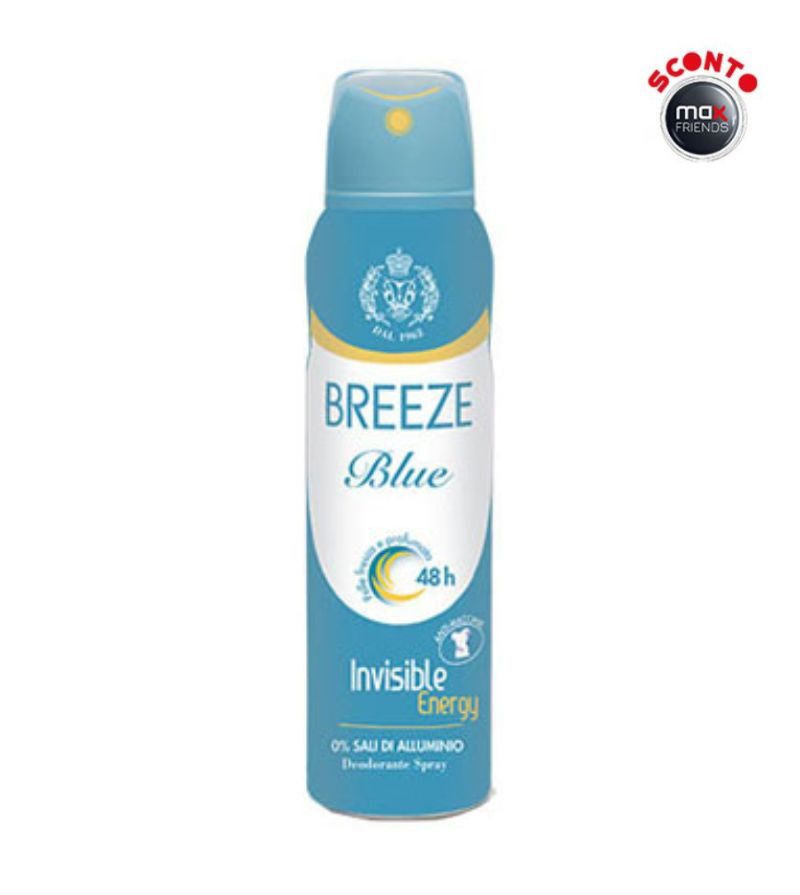 BREEZE – Deodorante Spray Blue – 150 Ml