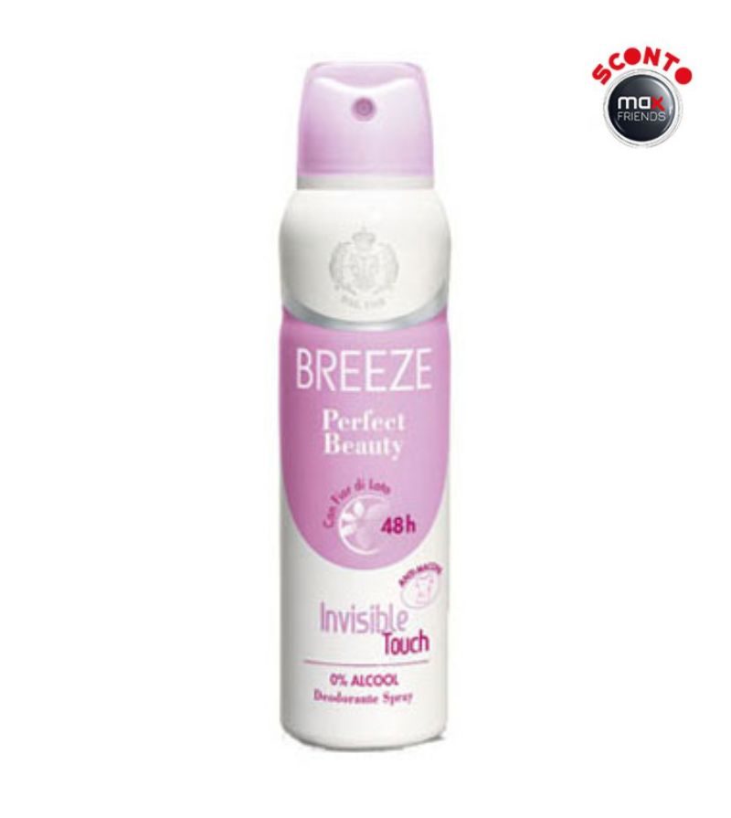 BREEZE – Deodorante Spray Perfect Beauty Invisible – 150 Ml