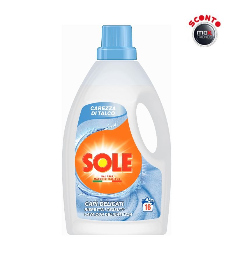 SOLE – Detersivo Lana E Delicati Talco – 1 Lt