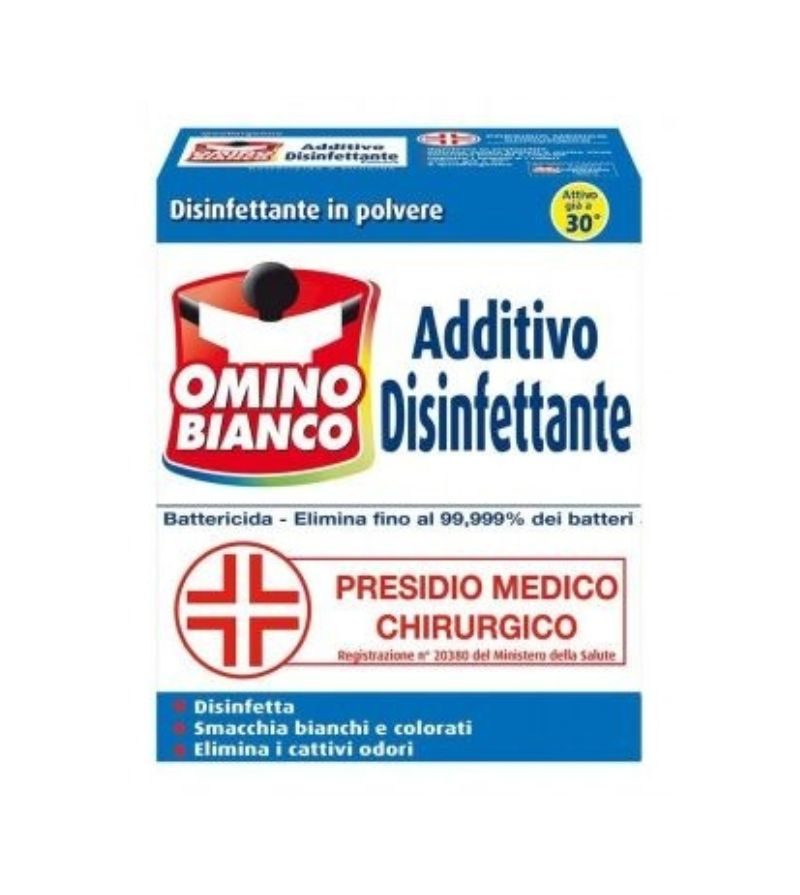 OMINO BIANCO – Additivo Disinfettante – 450 Gr