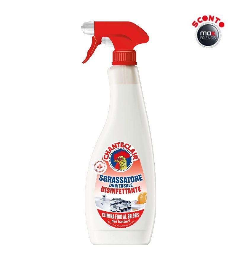 CHANTECLAIR – Sgrassatore Disinfettante – 600 Ml